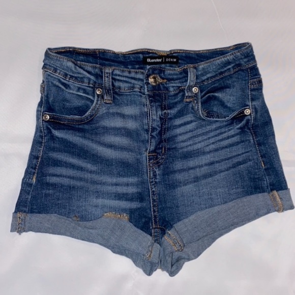 Bluenotes Denim High Rise Jean Shorts - Picture 1 of 9